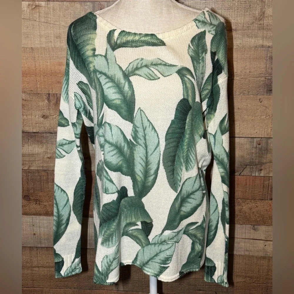 🌻 Show Me Your Mumu Ryan Rene Reversible Sweater Palmtini Knit Women's size XS - Picture 2 of 10